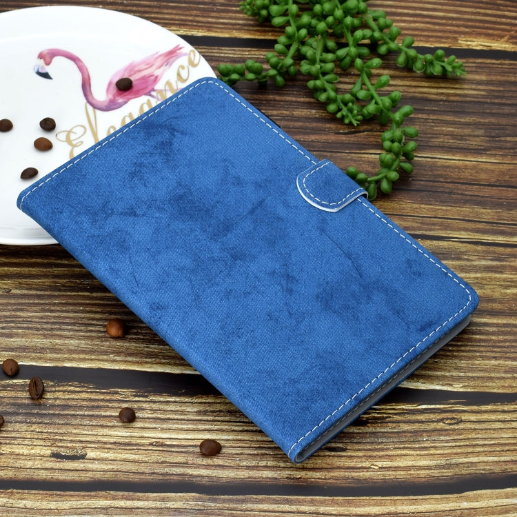 For iPad Pro 11 2024 Marble Style Cloth Texture Smart Leather Tablet Case(Blue) - iPad Pro 11 2024 Cases by PMC TechLife | Online Shopping South Africa | PMC TechLife | Buy Now Pay Later Mobicred