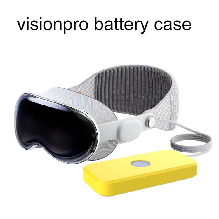For Apple Vision Pro Accessories Power Silicone Protective Case(Purple) - VR Accessories by PMC TechLife | Online Shopping South Africa | PMC TechLife | Buy Now Pay Later Mobicred