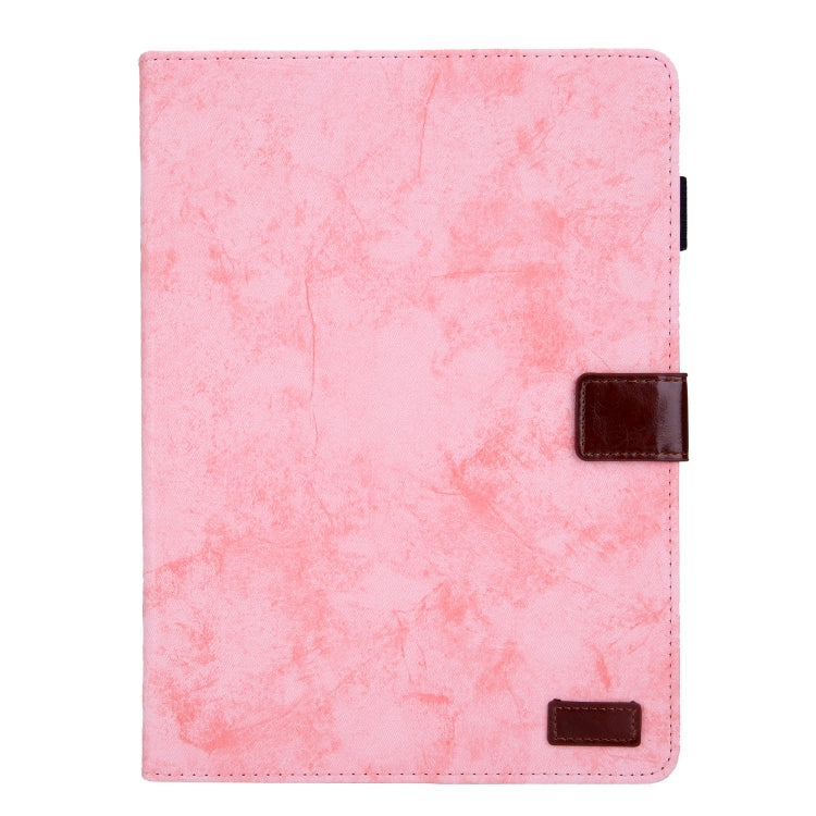 For iPad Pro 11 2024 Cloth Texture Leather Tablet Case(Pink) - iPad Pro 11 2024 Cases by PMC TechLife | Online Shopping South Africa | PMC TechLife | Buy Now Pay Later Mobicred