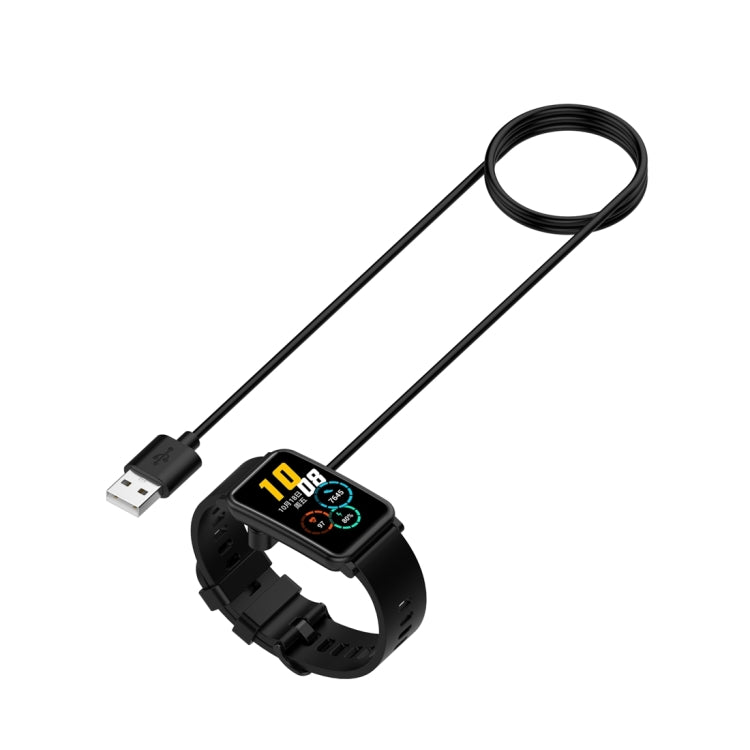 For Huawei Watch Fit3 / Honor Choice Haylou Watch USB Port Watch Charging Cable, With Chip(Black) - Charger by PMC TechLife | Online Shopping South Africa | PMC TechLife | Buy Now Pay Later Mobicred