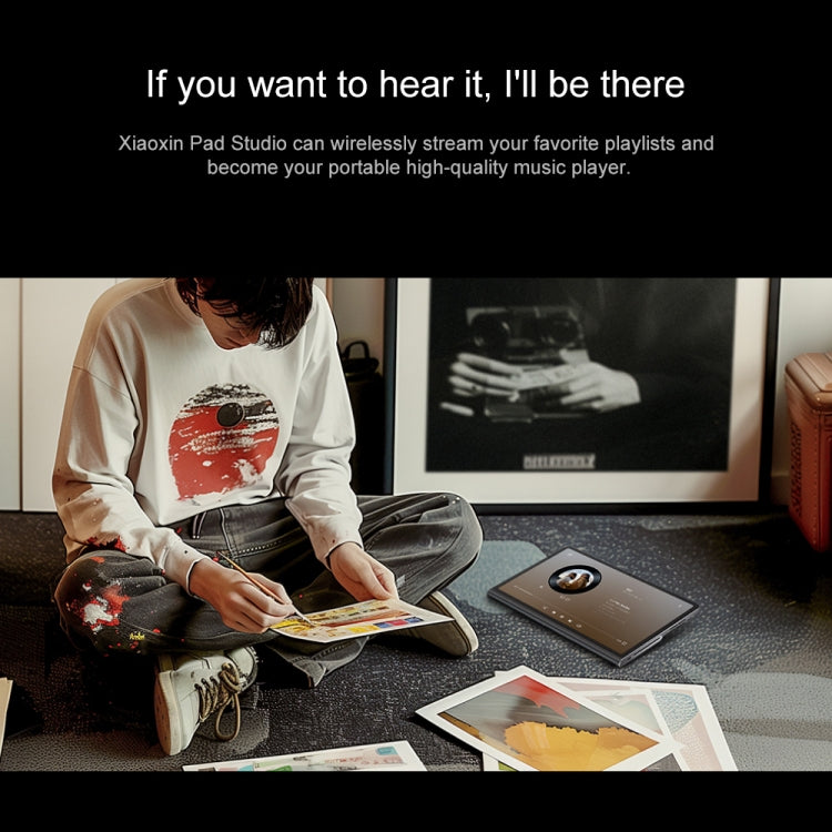 Lenovo Xiaoxin Pad Studio 11.5 inch WiFi Tablet, 8GB+256GB, ZUI 16 MediaTek Helio G99 Octa Core, Support Face Identification, Only Chinese & English(Dark Grey) - free shipping - PMC TechLife - Order now!