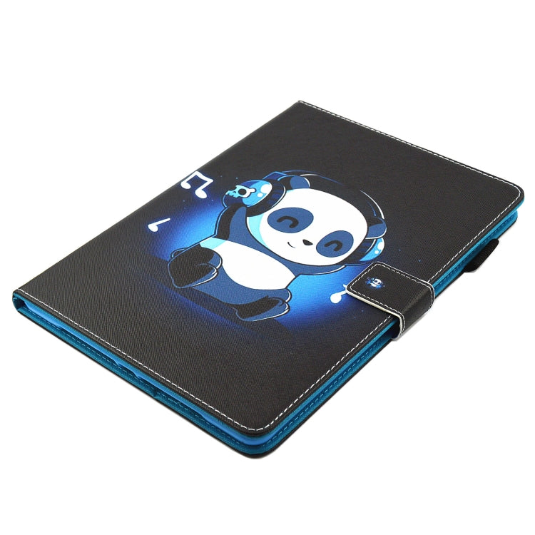 For iPad Pro 11 2024 Colored Drawing Leather Smart Tablet Case(Music Panda) - iPad Pro 11 2024 Cases by PMC TechLife | Online Shopping South Africa | PMC TechLife | Buy Now Pay Later Mobicred