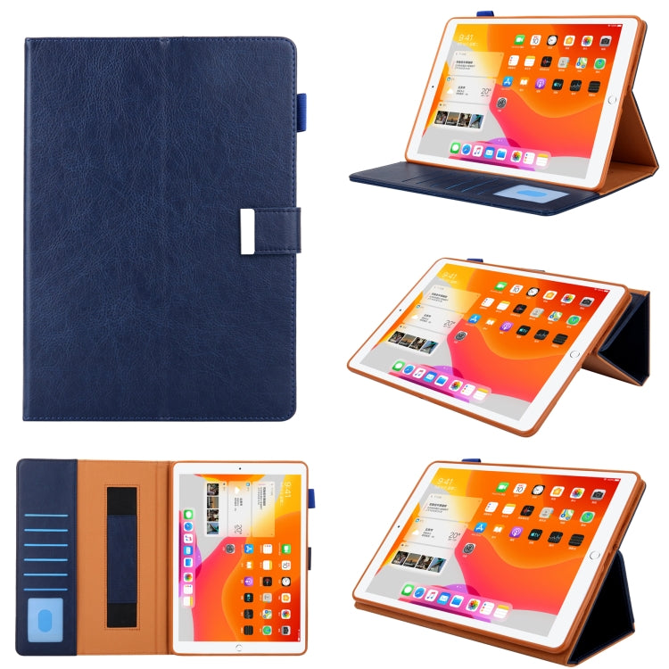 For iPad Pro 11 2024 Business Style Horizontal Flip Leather Smart Tablet Case with Holder(Blue) - iPad Pro 11 2024 Cases by PMC TechLife | Online Shopping South Africa | PMC TechLife | Buy Now Pay Later Mobicred