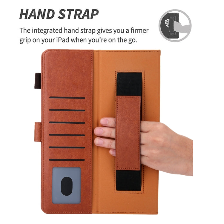 For iPad Pro 11 2024 Business Style Horizontal Flip Leather Smart Tablet Case with Holder(Brown) - iPad Pro 11 2024 Cases by PMC TechLife | Online Shopping South Africa | PMC TechLife | Buy Now Pay Later Mobicred