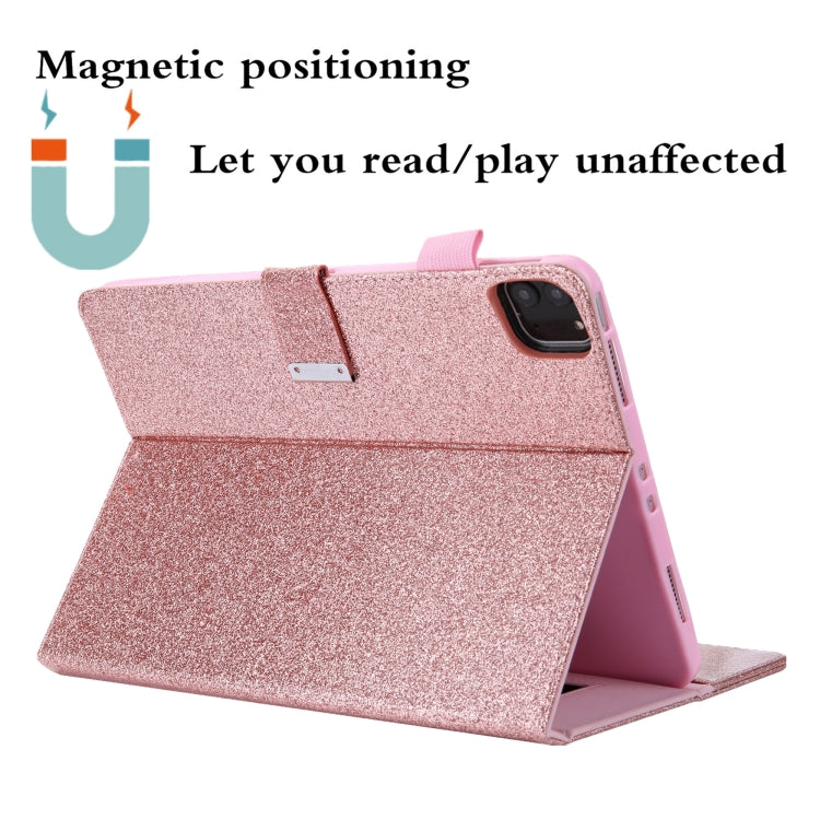For iPad Pro 11 2024 Business Style Horizontal Flip Leather Smart Tablet Case with Holder(Rose Gold) - iPad Pro 11 2024 Cases by PMC TechLife | Online Shopping South Africa | PMC TechLife | Buy Now Pay Later Mobicred