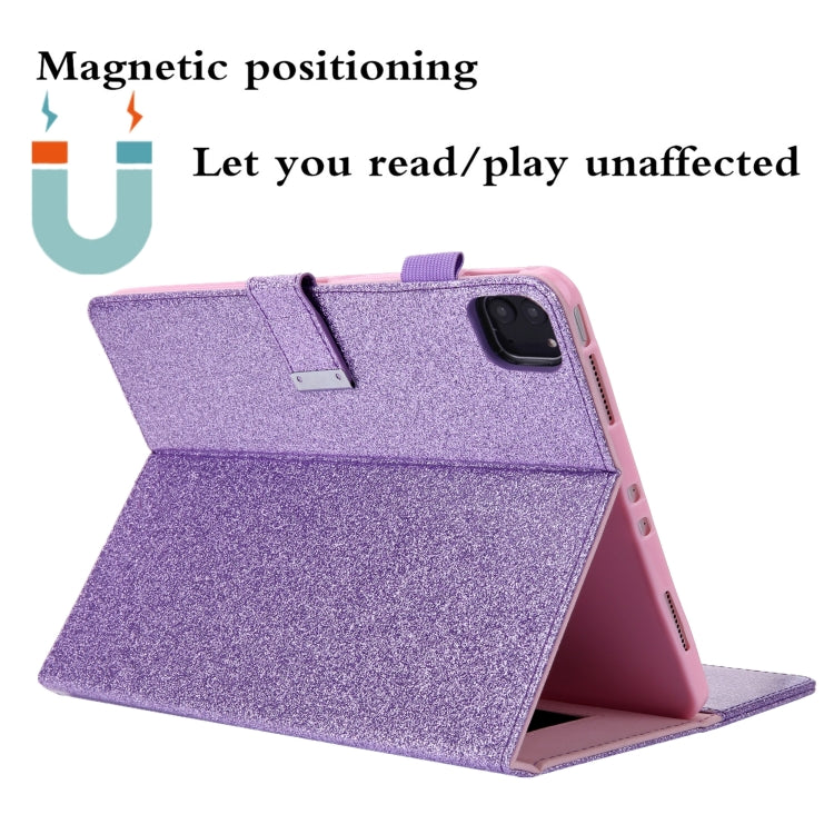 For iPad Pro 11 2024 Business Style Horizontal Flip Leather Smart Tablet Case with Holder(Purple) - iPad Pro 11 2024 Cases by PMC TechLife | Online Shopping South Africa | PMC TechLife | Buy Now Pay Later Mobicred