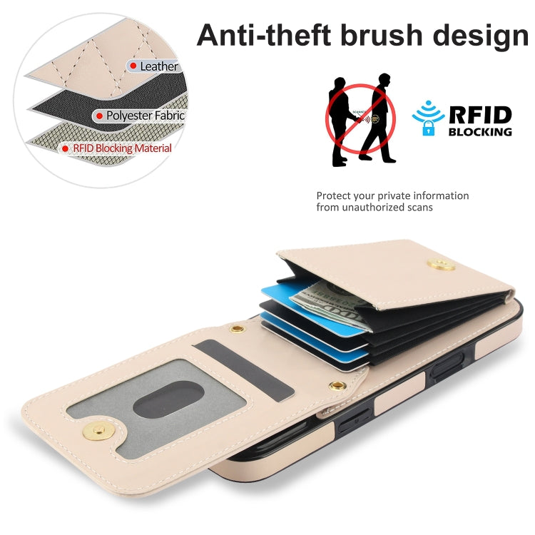 For iPhone 16 Pro Max YM015 Crossbody Rhombic Card Bag RFID Phone Case(White) - iPhone 16 Pro Max Cases by PMC TechLife | Online Shopping South Africa | PMC TechLife | Buy Now Pay Later Mobicred