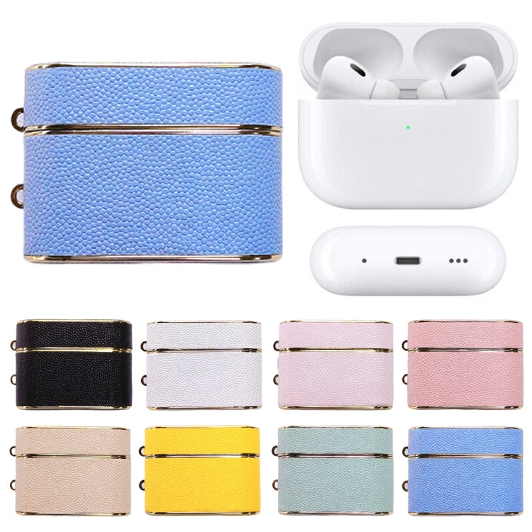 For AirPods 2 / 1 Cylindrical Ball Texture Bluetooth Earphone Protective Case(Light Pink) - free shipping - PMC Jewellery - Order now!