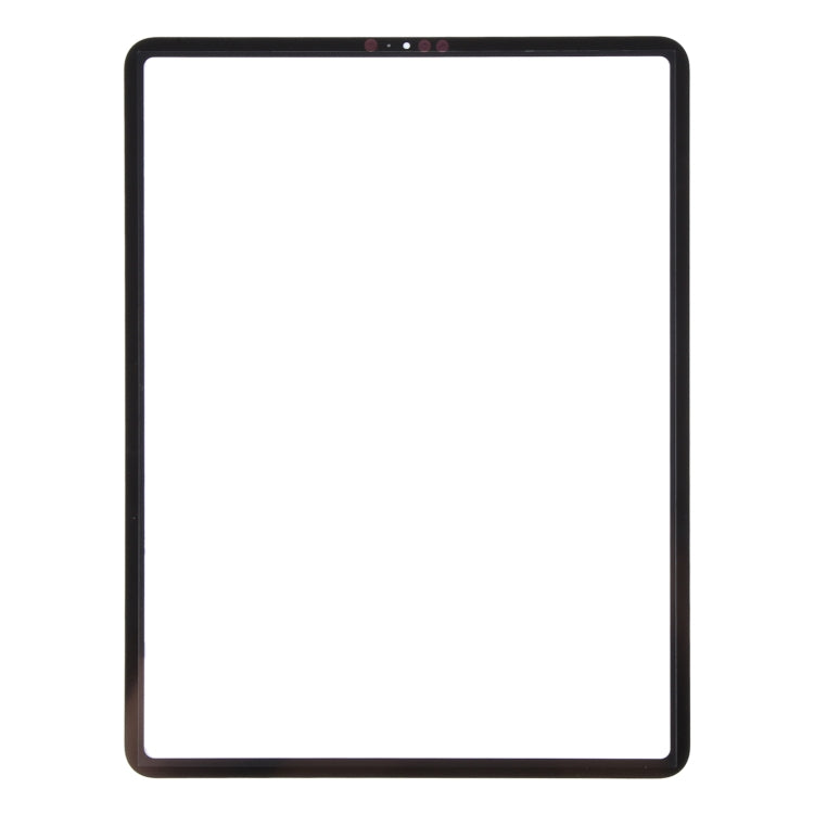 For iPad Pro 12.9 2018 2020 Front Screen Outer Glass Lens with OCA Optically Clear Adhesive(Black) - 12.9 inch 2020 by PMC TechLife | Online Shopping South Africa | PMC TechLife | Buy Now Pay Later Mobicred
