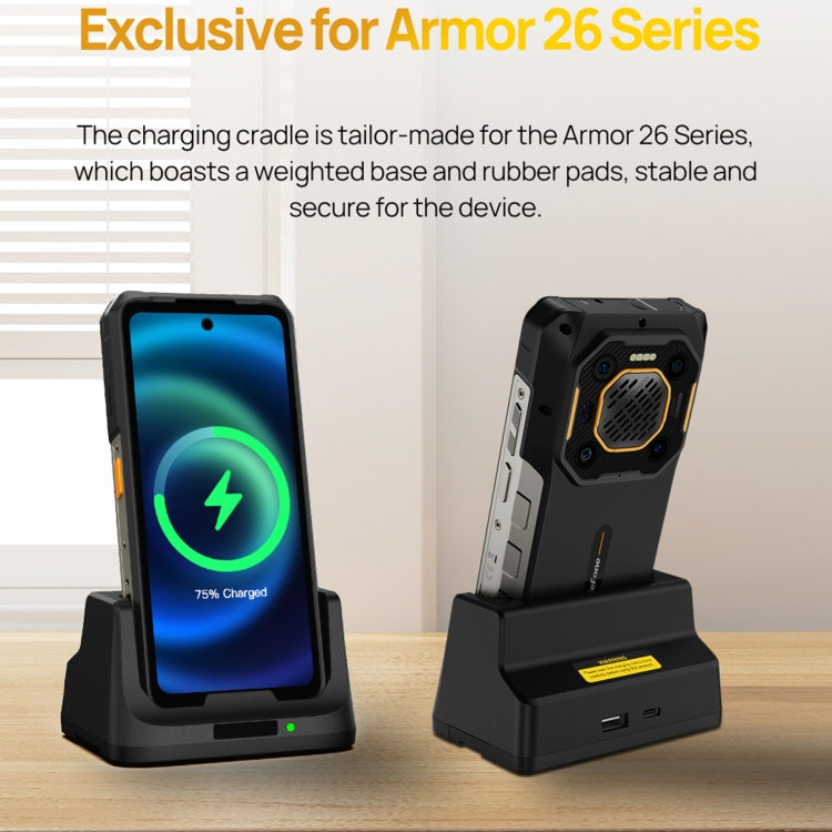 Ulefone UAS22 33W Desk Charging Dock For Armor 26 Ultra - free shipping - PMC Jewellery - Order now!