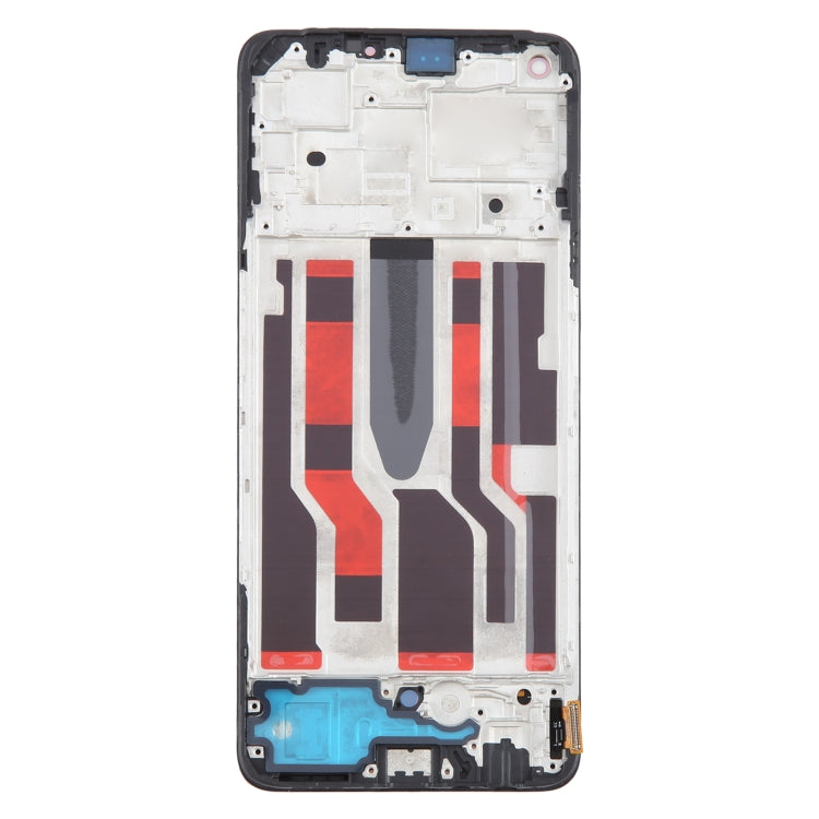 For OPPO Reno7 Lite OLED LCD Screen Digitizer Full Assembly with Frame - LCD Screen by PMC TechLife | Online Shopping South Africa | PMC TechLife | Buy Now Pay Later Mobicred