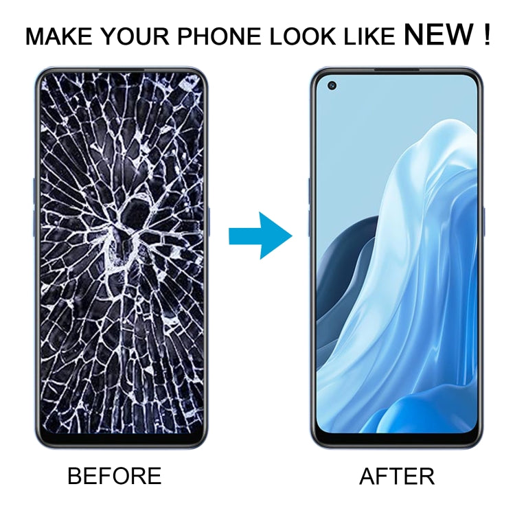 For OPPO Reno8 Lite 5G OLED LCD Screen Digitizer Full Assembly with Frame - LCD Screen by PMC TechLife | Online Shopping South Africa | PMC TechLife | Buy Now Pay Later Mobicred