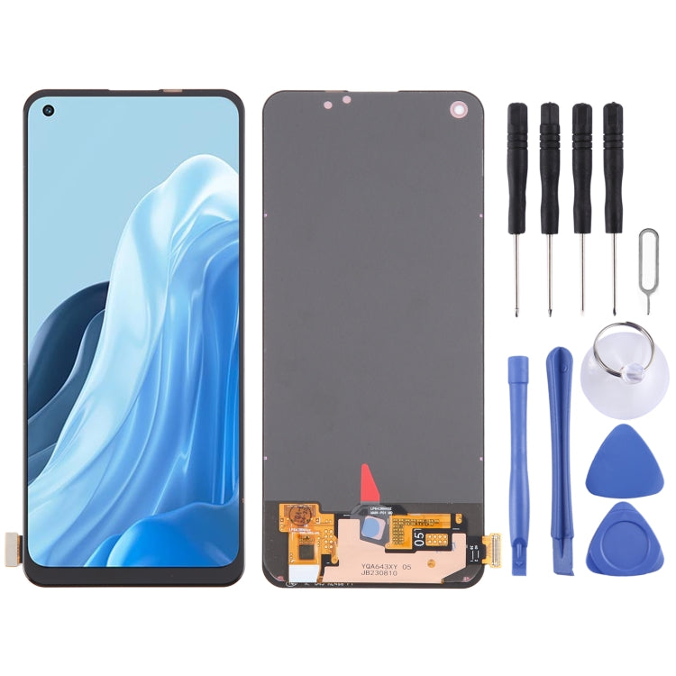 For OPPO Reno7 5G OLED LCD Screen with Digitizer Full Assembly - LCD Screen by PMC TechLife | Online Shopping South Africa | PMC TechLife | Buy Now Pay Later Mobicred