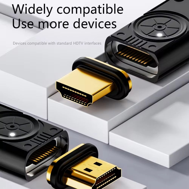 8K 60Hz HDTV to HDTV Side Bend Magnetic Converter(Sliver Left Bend) - free shipping - PMC Jewellery - Order now!