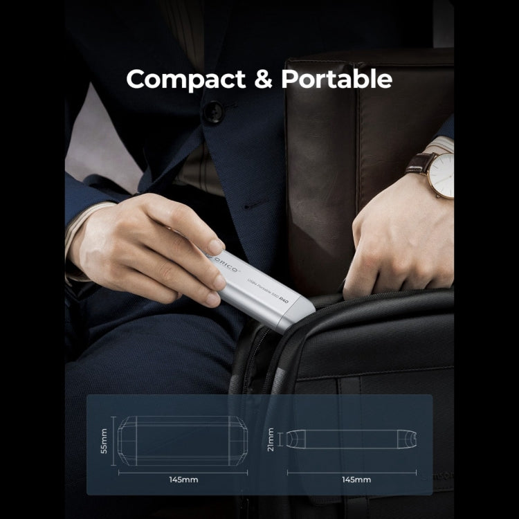 ORICO R40-2T 2TB 40Gbps Racing Car-Inspired Portable SSD Enclosure(Silver) - HDD Enclosure by ORICO | Online Shopping South Africa | PMc TechLife | Buy Now Pay Later Mobicred