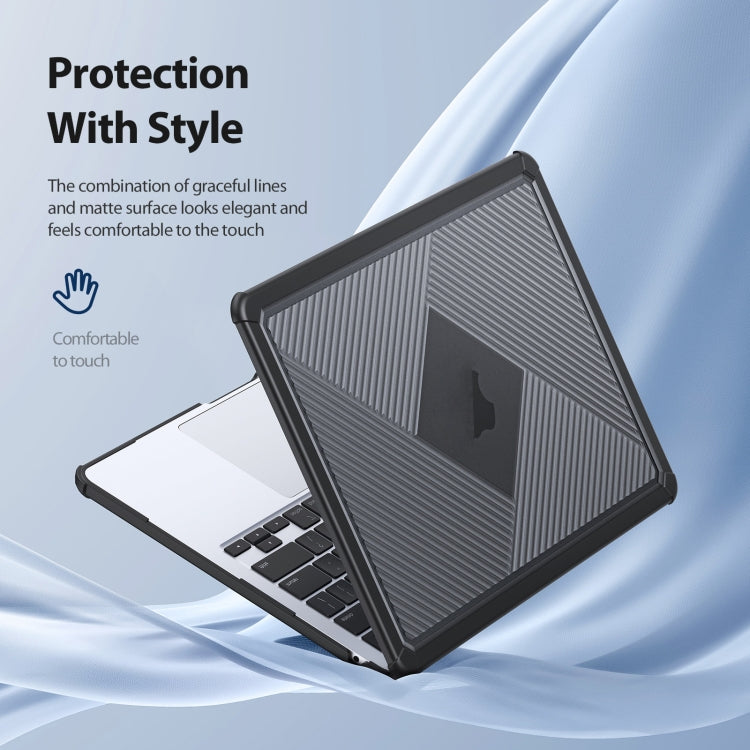 For MacBook Air 13.3 2020 / 2018 DUX DUCIS LCGH Laptop Frosted Protective Case(Black) - free shipping - PMC Jewellery - Order now!