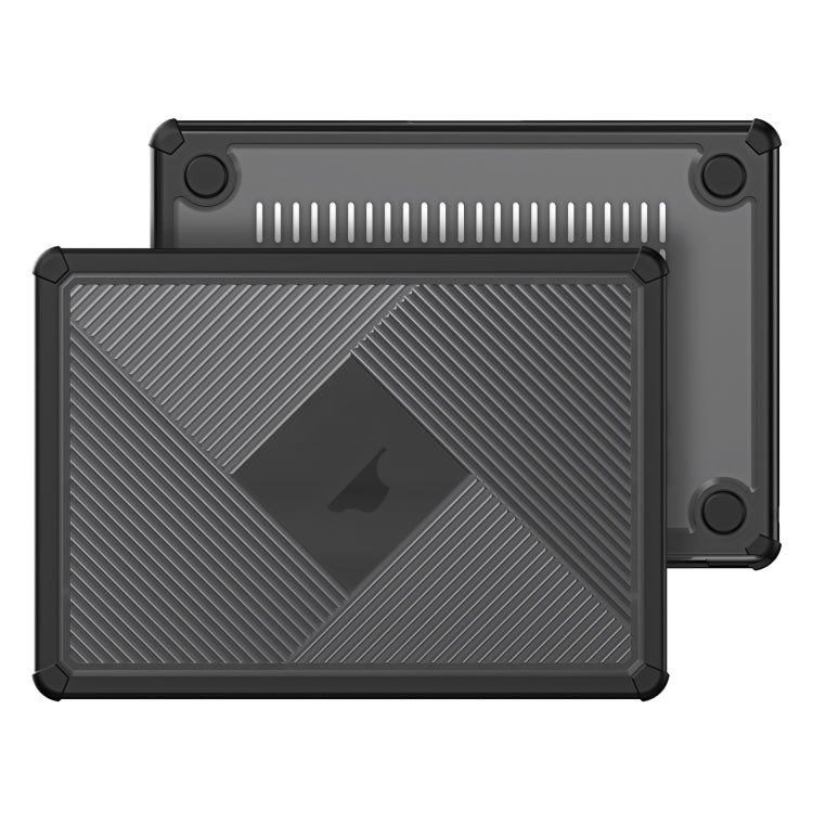 For MacBook Air 15.3 2023/2024 A2941 DUX DUCIS LCGH Laptop Frosted Protective Case(Black) - free shipping - PMC TechLife - Order now!