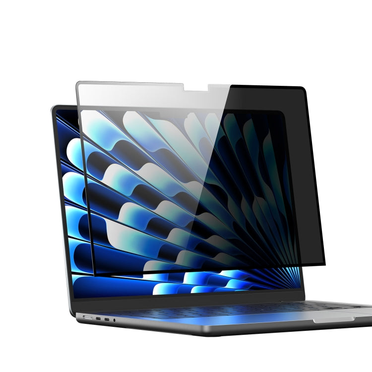 For MacBook Air 15.3 2023/2024 A2941 DUX DUCIS LCGH Laptop Privacy Tempered Glass Film - Screen Protectors by DUX DUCIS | Online Shopping South Africa | PMC TechLife | Buy Now Pay Later Mobicred