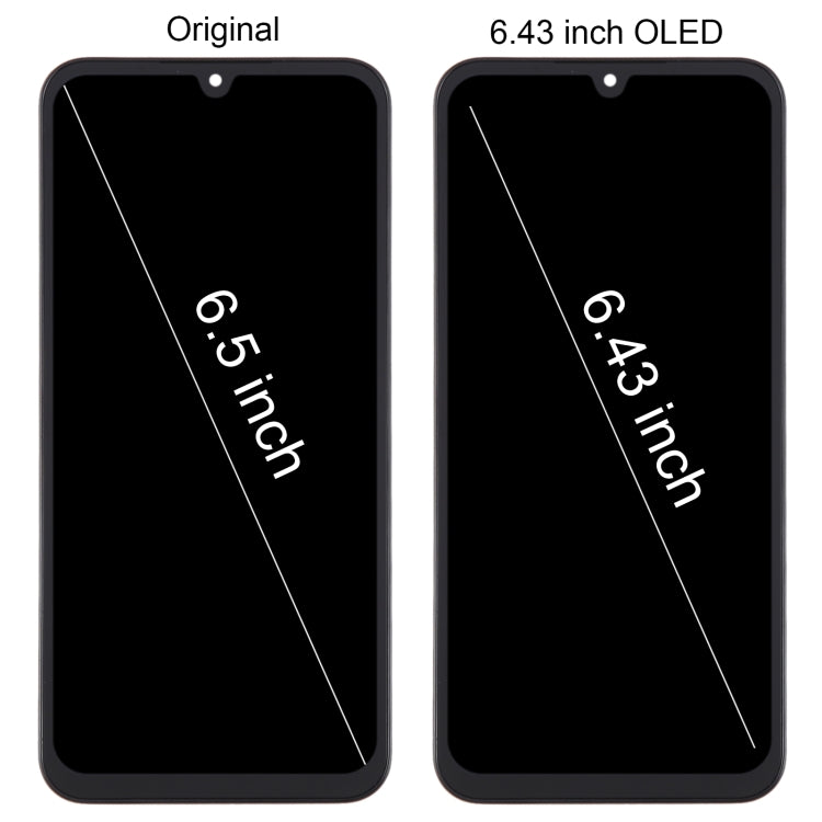 For Samsung Galaxy A15 5G SM-A156B 6.43inch OLED LCD Screen Digitizer Full Assembly with Frame - free shipping - PMc TechLife - Order now!