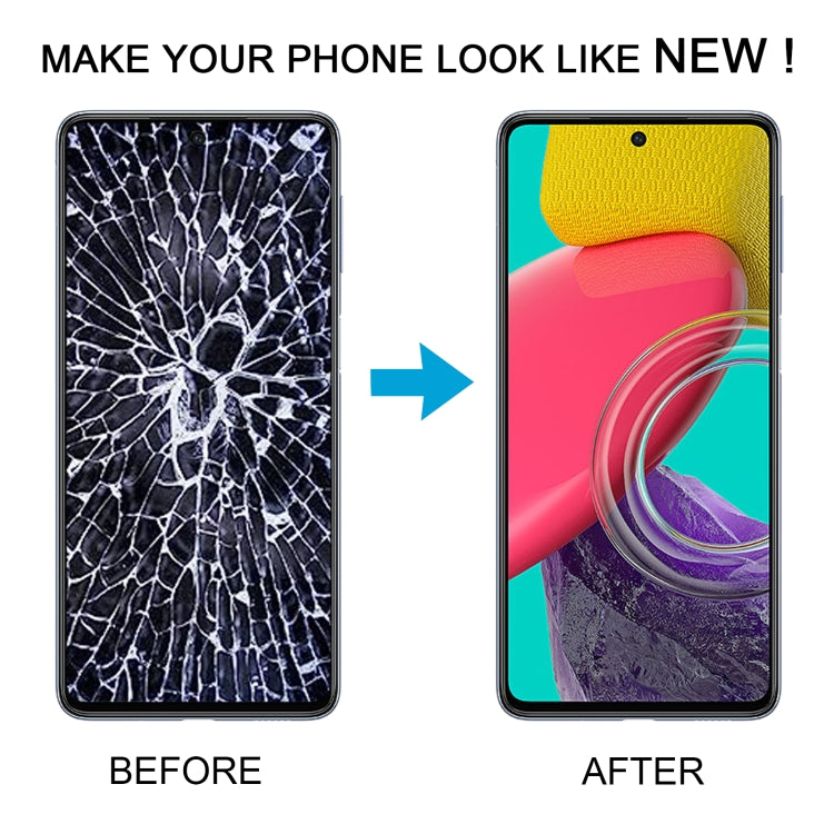 For Samsung Galaxy M53 SM-M536B 6.43inch OLED LCD Screen Digitizer Full Assembly with Frame - free shipping - PMc TechLife - Order now!