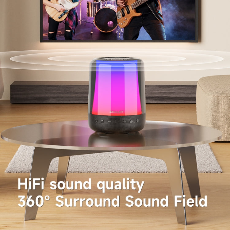 Zealot S66M RGB Rhythmic Light Karaoke Wireless Speaker, Style:Dual Mic(Black) - free shipping - PMC Jewellery - Order now!