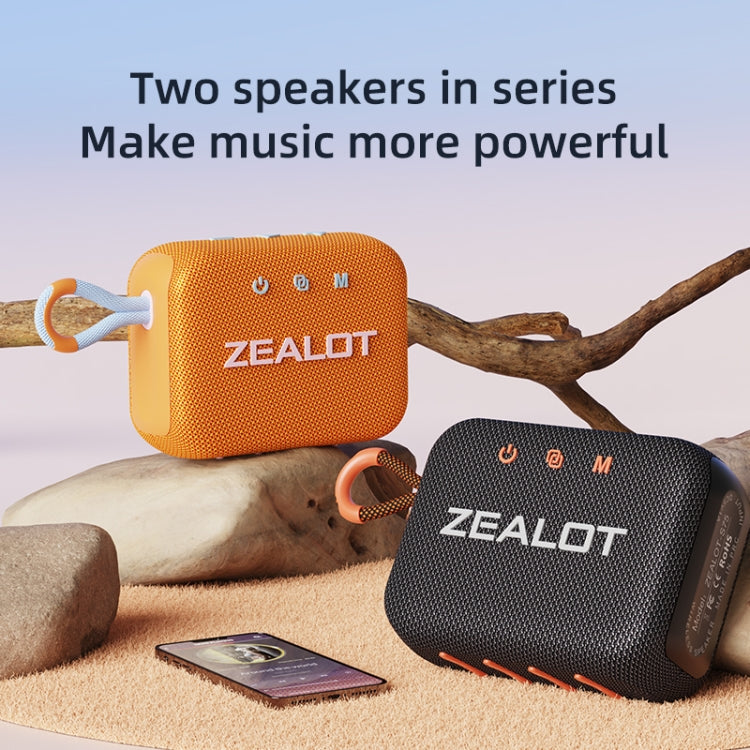 Zealot S75 Portable Outdoor IPX6 Waterproof Bluetooth Speaker(Blue) - free shipping - PMC Jewellery - Order now!