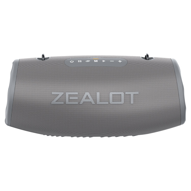 Zealot S87 80W Portable Outdoor Bluetooth Speaker with RGB Light(Grey) - free shipping - PMC Jewellery - Order now!
