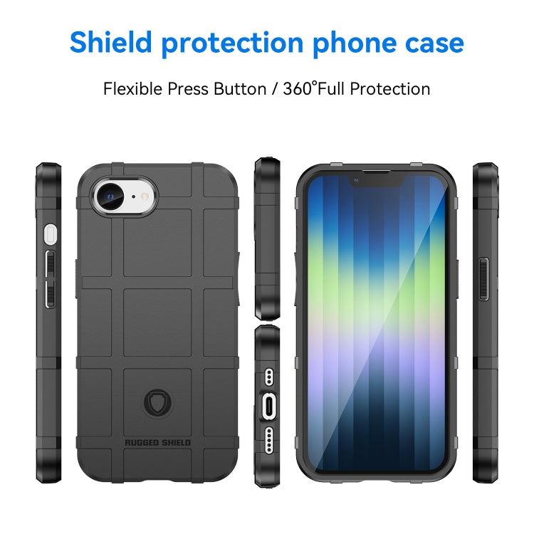 For iPhone SE 2024 Full Coverage Shockproof TPU Phone Case(Black) - free shipping - PMC TechLife - Order now!