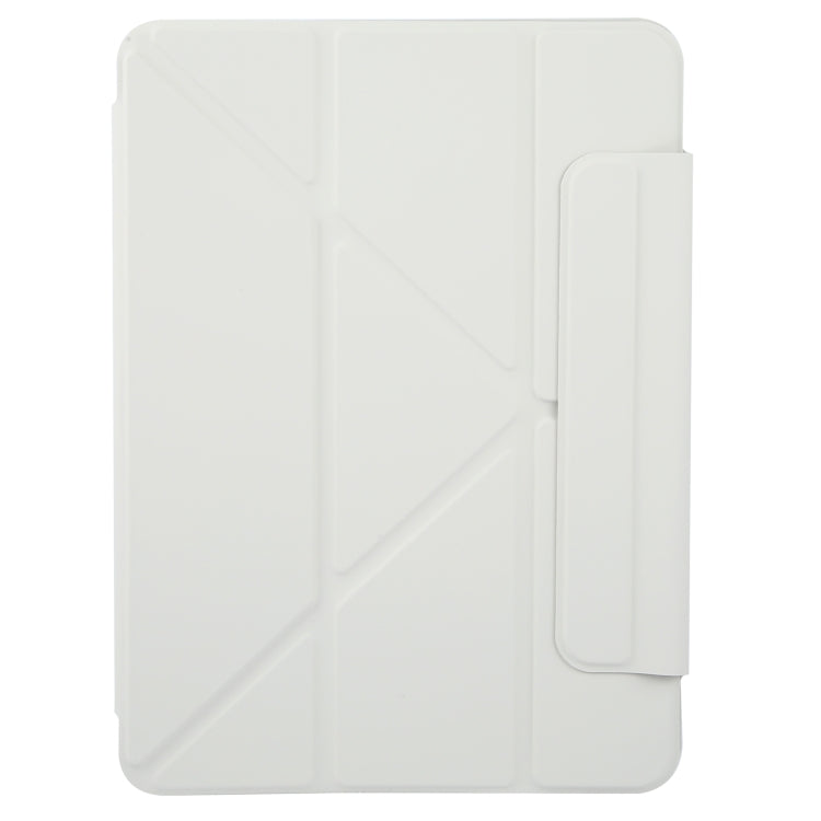 For iPad Air 13 2024 Y-Shape Double-sided Clip Magnetic Smart Tablet Case(Light Grey) - iPad Air 13 2024 Cases by PMC TechLife | Online Shopping South Africa | PMC TechLife | Buy Now Pay Later Mobicred