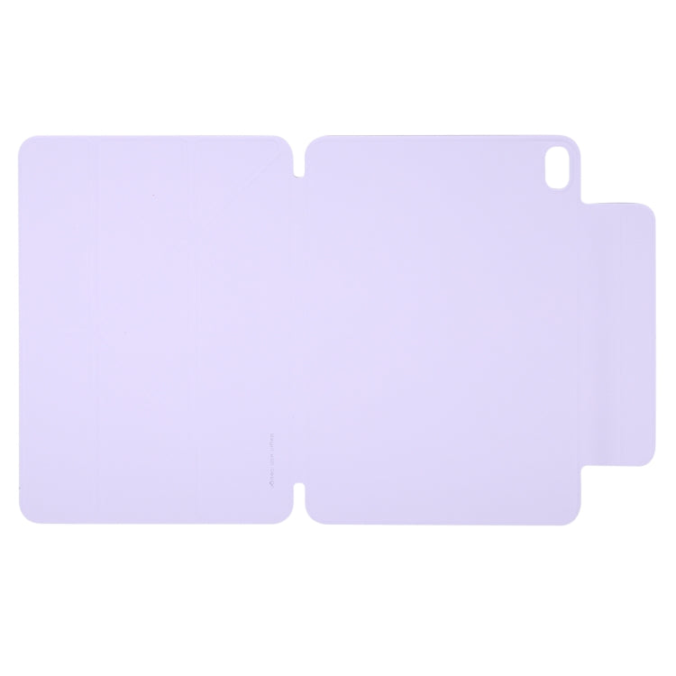 For iPad Air 11 2024 Y-Shape Double-sided Clip Magnetic Smart Tablet Case(Purple) - iPad Air 11 2024 Cases by PMC TechLife | Online Shopping South Africa | PMC TechLife | Buy Now Pay Later Mobicred
