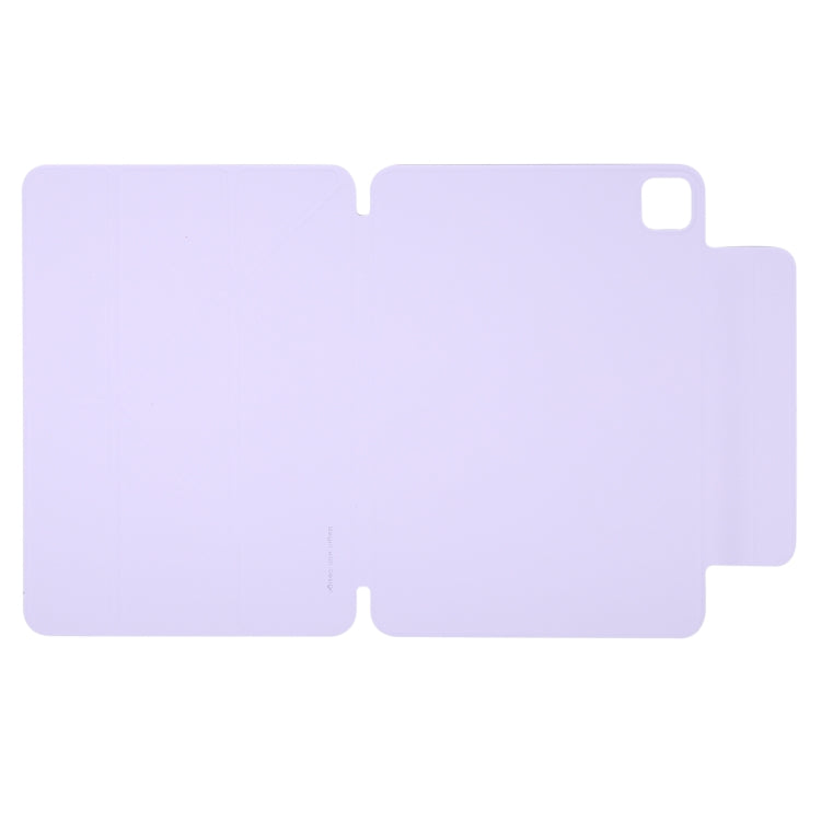 For iPad Pro 11 2024 Y-Shape Double-sided Clip Magnetic Smart Tablet Case(Purple) - iPad Pro 11 2024 Cases by PMC TechLife | Online Shopping South Africa | PMC TechLife | Buy Now Pay Later Mobicred