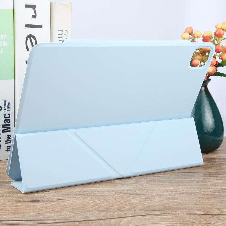 For iPad Pro 11 2024 Y-Shape Double-sided Clip Magnetic Smart Tablet Case(Blue) - iPad Pro 11 2024 Cases by PMC TechLife | Online Shopping South Africa | PMC TechLife | Buy Now Pay Later Mobicred