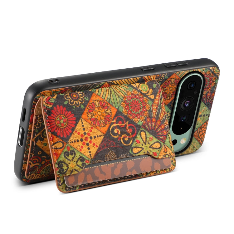 For Google Pixel 9 Card Slot Holder Phone Case(Autumn Yellow) - Google Cases by PMC TechLife | Online Shopping South Africa | PMC TechLife | Buy Now Pay Later Mobicred