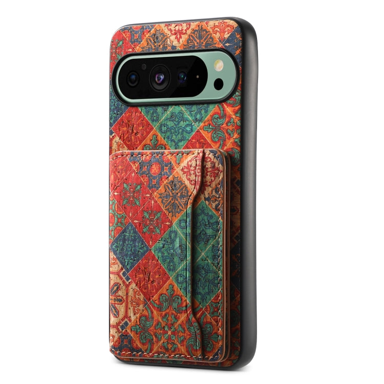 For Google Pixel 9 Card Slot Holder Phone Case(Winter Blue) - Google Cases by PMC TechLife | Online Shopping South Africa | PMC TechLife | Buy Now Pay Later Mobicred