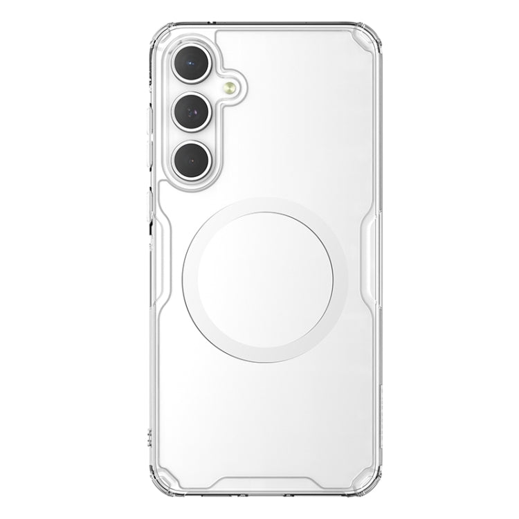 For Samsung Galaxy A55 NILLKIN Ultra Clear Magnetic PC + TPU Phone Case(Transparent) - Galaxy Phone Cases by NILLKIN | Online Shopping South Africa | PMC TechLife | Buy Now Pay Later Mobicred
