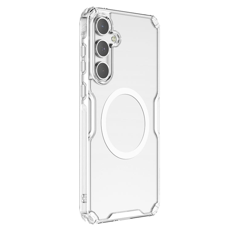 For Samsung Galaxy A55 NILLKIN Ultra Clear Magnetic PC + TPU Phone Case(Transparent) - Galaxy Phone Cases by NILLKIN | Online Shopping South Africa | PMC TechLife | Buy Now Pay Later Mobicred
