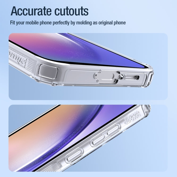 For Samsung Galaxy A55 NILLKIN Ultra Clear Magnetic PC + TPU Phone Case(Transparent) - Galaxy Phone Cases by NILLKIN | Online Shopping South Africa | PMC TechLife | Buy Now Pay Later Mobicred