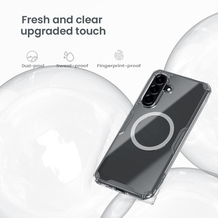 For Samsung Galaxy A56 5G NILLKIN Ultra Clear Magnetic PC + TPU Phone Case(Transparent) - Galaxy Phone Cases by NILLKIN | Online Shopping South Africa | PMc TechLife | Buy Now Pay Later Mobicred