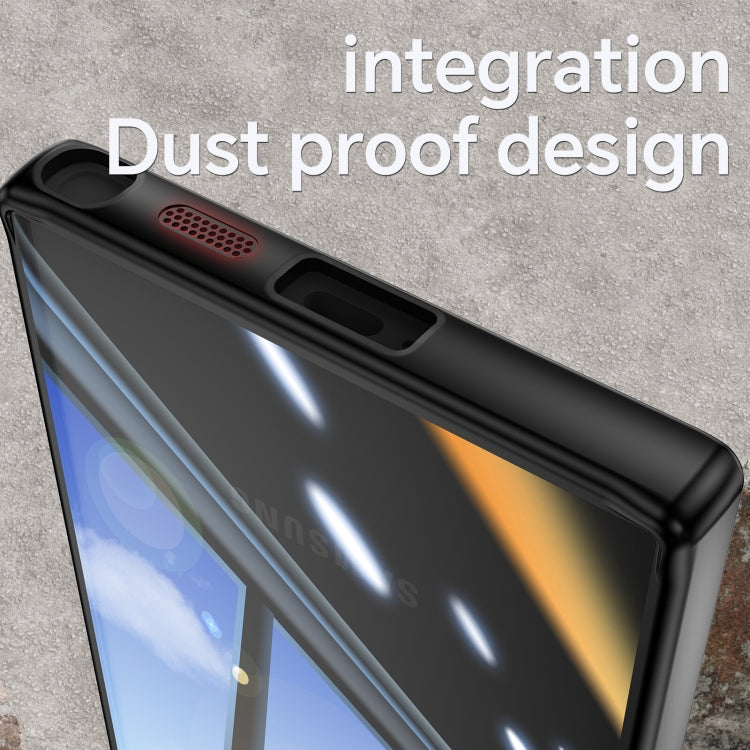 For Samsung Galaxy S25 Ultra 5G Acrylic Hybrid TPU Armor Shockproof Phone Case(Black) - Galaxy S25 Ultra 5G Cases by PMC Jewellery | Online Shopping South Africa | PMC Jewellery | Buy Now Pay Later Mobicred