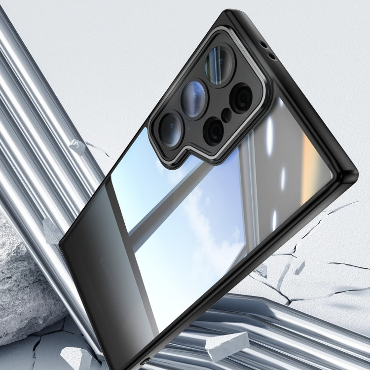 For Samsung Galaxy S25 Ultra 5G Acrylic Hybrid TPU Armor Shockproof Phone Case(Black) - Galaxy S25 Ultra 5G Cases by PMC Jewellery | Online Shopping South Africa | PMC Jewellery | Buy Now Pay Later Mobicred