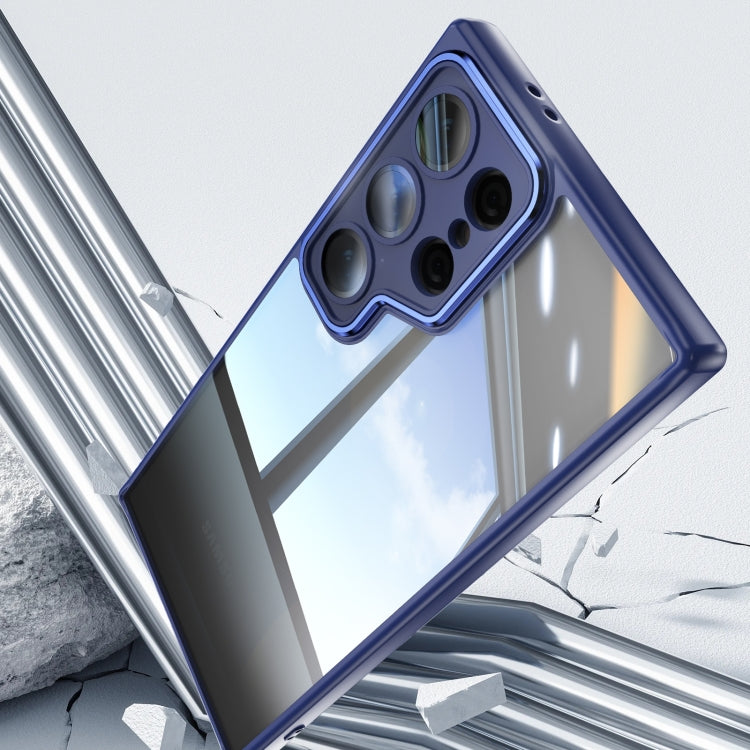 For Samsung Galaxy S25 Ultra 5G Acrylic Hybrid TPU Armor Shockproof Phone Case(Blue) - Galaxy S25 Ultra 5G Cases by PMC Jewellery | Online Shopping South Africa | PMC Jewellery | Buy Now Pay Later Mobicred