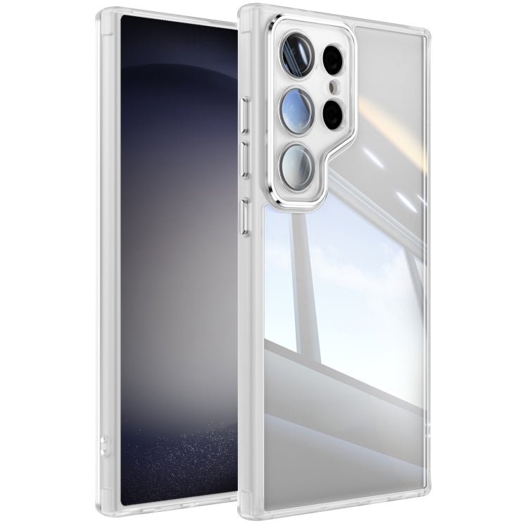 For Samsung Galaxy S25 Ultra 5G Acrylic Hybrid TPU Armor Shockproof Phone Case(Transparent) - Galaxy S25 Ultra 5G Cases by PMC Jewellery | Online Shopping South Africa | PMC Jewellery | Buy Now Pay Later Mobicred