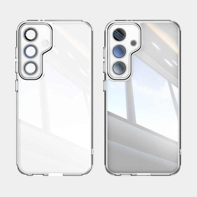 For Samsung Galaxy S25 5G Acrylic Hybrid TPU Armor Shockproof Phone Case(Transparent) - Galaxy S25 5G Cases by PMC Jewellery | Online Shopping South Africa | PMC Jewellery | Buy Now Pay Later Mobicred