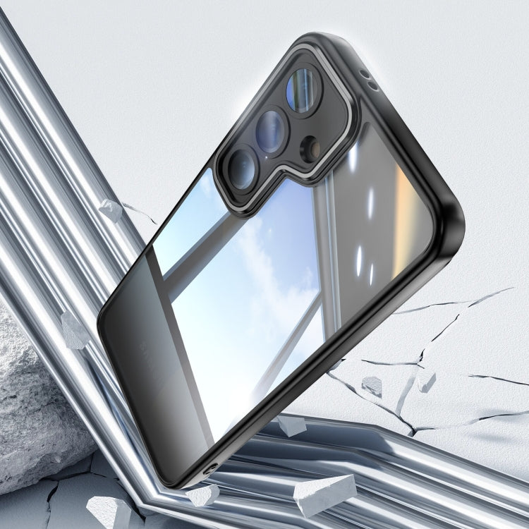 For Samsung Galaxy S25+ 5G Acrylic Hybrid TPU Armor Shockproof Phone Case(Black) - Galaxy S25+ 5G Cases by PMC Jewellery | Online Shopping South Africa | PMC Jewellery | Buy Now Pay Later Mobicred