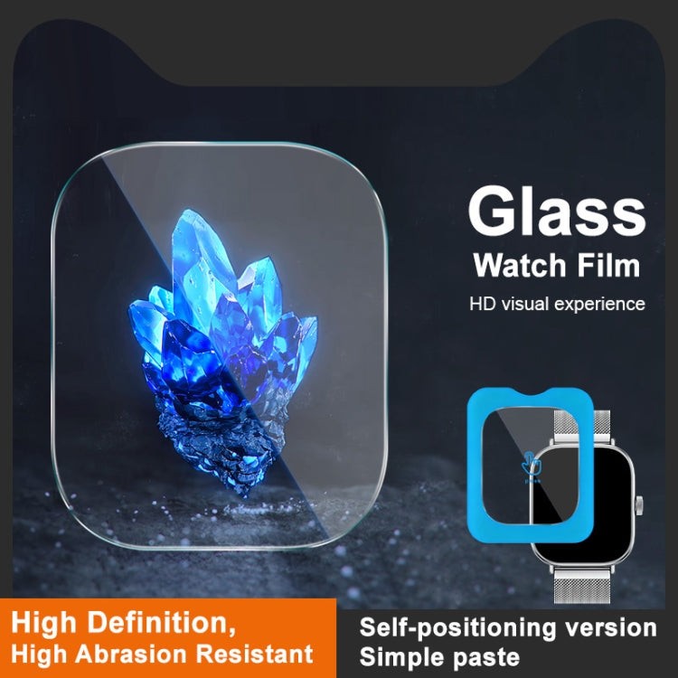 For Xiaomi Redmi Watch 4 IMAK Tempered Glass Watch Protective Film Self-contained Positioning Version - free shipping - PMc TechLife - Order now!