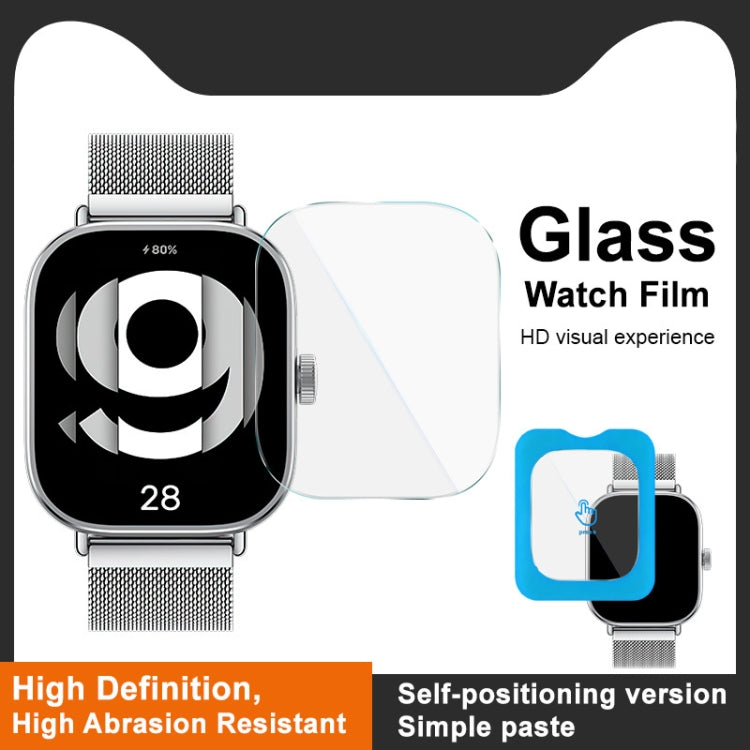 For Xiaomi Redmi Watch 4 IMAK Tempered Glass Watch Protective Film Self-contained Positioning Version - free shipping - PMc TechLife - Order now!