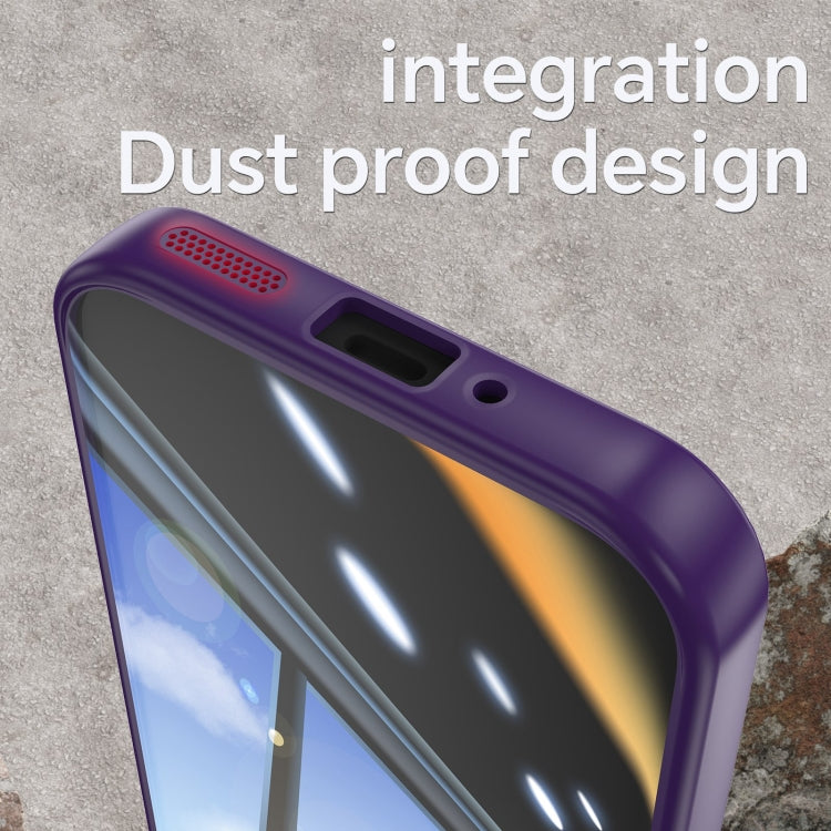 For Google Pixel 9 Pro XL Acrylic Hybrid TPU Armor Shockproof Phone Case(Purple) - Google Cases by PMC TechLife | Online Shopping South Africa | PMC TechLife | Buy Now Pay Later Mobicred