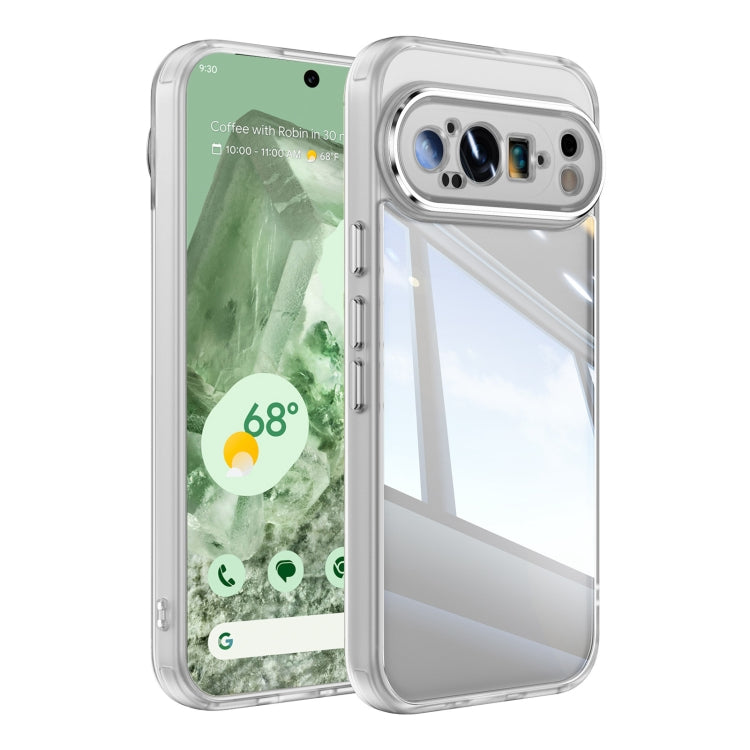 For Google Pixel 9 Pro XL Acrylic Hybrid TPU Armor Shockproof Phone Case(Transparent) - Google Cases by PMC TechLife | Online Shopping South Africa | PMC TechLife | Buy Now Pay Later Mobicred