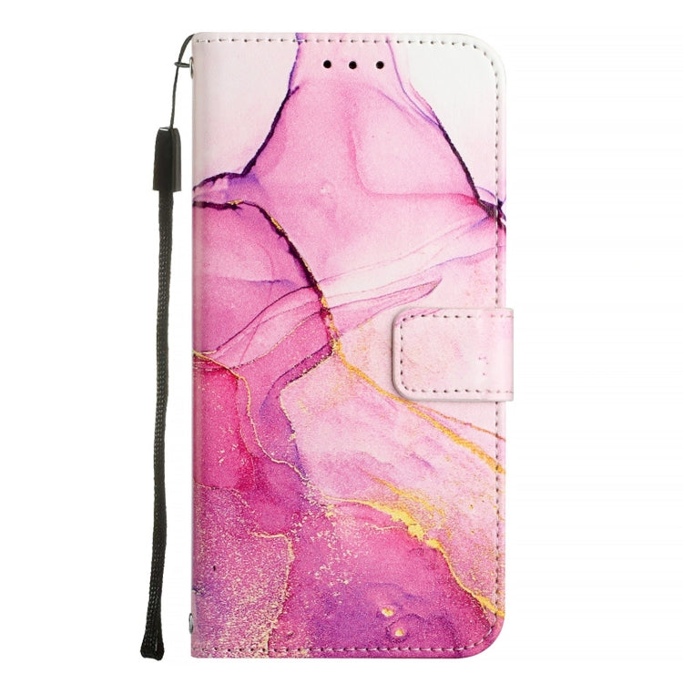 For Tecno Spark Go 2024 / Spark 20C PT003 Marble Pattern Flip Leather Phone Case(Pink Purple Gold) - Tecno Cases by PMC Jewellery | Online Shopping South Africa | PMC Jewellery | Buy Now Pay Later Mobicred
