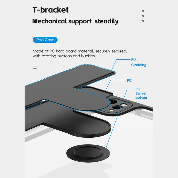 For iPad Pro 11 2024 Mutural Jianshang Series Smart Leather Tablet Case(Grey) - free shipping - PMC TechLife - Order now!